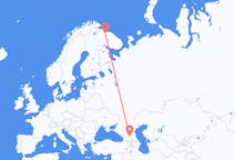 Fly fra Vladikavkaz til Murmansk