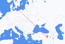 Flights from Diyarbakır, Turkey to Bornholm, Denmark