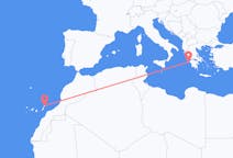 出发地 希腊出发地 扎金索斯島目的地 西班牙兰萨罗特岛的航班