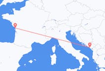 Flights from Tivat to La Rochelle