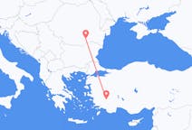 Flights from Denizli to Bucharest