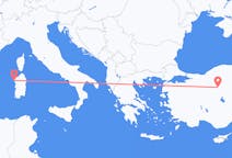 出发地 意大利出发地 阿尔盖罗目的地 土耳其安卡拉的航班