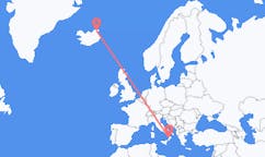 아이슬란드 토르쇼픈에서 출발해 이탈리아 라메지아 테르메에게(으)로 가는 항공편