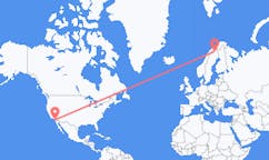 Flights from San Diego to Kiruna