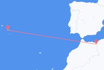 出发地 摩洛哥从乌季达出发目的地 葡萄牙蓬塔德尔加达的航班
