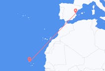 Flyreiser fra São Vicente, til Valencia