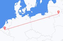 出发地 立陶宛出发地 维尔纽斯目的地 比利时布鲁塞尔的航班