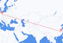 Flyg från Huangshan, Kina till Berlin, Maryland, Kina