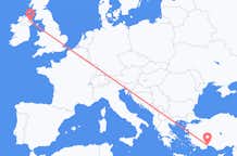 Flights from Antalya to Belfast