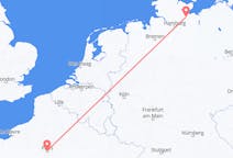Flights from Lubeck, Germany to Paris, France
