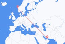 Flights from Ras al-Khaimah, United Arab Emirates to Florø, Norway