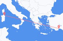 Flights from Olbia to Antalya