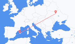 Flights from Palma de Mallorca, Spain to Kyiv, Ukraine
