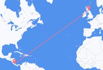Flyreiser fra San José, Costa Rica til Edinburgh, Skottland