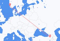 Flights from Kars, Turkey to Stavanger, Norway