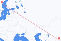 Vols de Chimkent, le Kazakhstan pour Sundsvall, Suède