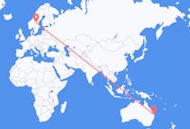 Flights from Brisbane, Australia to Sveg, Sweden