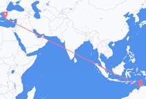 Flyreiser fra Darwin, Australia til Kos, Hellas