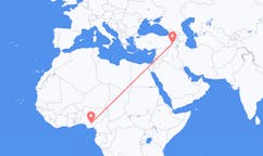 Flyreiser fra Enugu, Nigeria til Van, Tyrkia