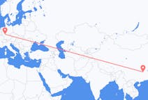 出发地 中国出发地 长沙市目的地 德国法兰克福的航班