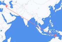 Flights from Darwin, Australia to Şırnak, Turkey