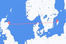 Voli da Visby, Svezia a Aberdeen, Scozia