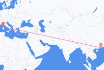 Flyreiser fra Hong Kong, til Figari