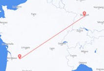 Flyreiser fra Stuttgart, Tyskland til Bergerac, Frankrike