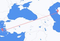 Flyreiser fra Aktau, Kasakhstan til Naxos, Hellas
