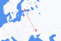 Fly fra Dnipro til Tallinn