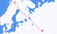 Flüge von der Stadt Uljanowsk in die Stadt Kiruna