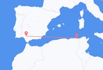 Flyrejser fra Annaba, Algeriet til Sevilla, Spanien