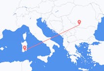 Flyg från Cagliari, Italien till Craiova, Rumänien