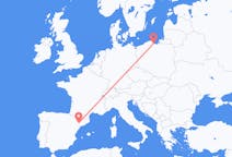 Flights from Lleida, Spain to Gdańsk, Poland