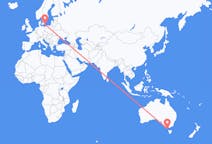 Flyrejser fra King Island, Australien til Bornholm, Danmark
