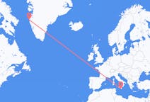 出发地 意大利科米索目的地 格陵兰西西缪特的航班