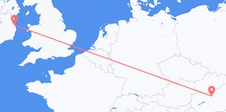 ハンガリーからアイルランドへのフライト