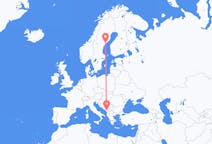 Flights from Podgorica, Montenegro to Örnsköldsvik, Sweden
