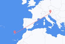Flights from Klagenfurt, Austria to Vila Baleira, Portugal