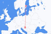 Flyrejser fra Banja Luka, Bosnien-Hercegovina til Stockholm, Sverige