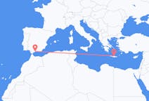 Flyrejser fra Iraklio, Grækenland til Málaga, Spanien