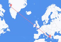 Flyreiser fra Kefalonia, Hellas til Ilulissat, Grønland