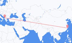 Flyrejser fra Wenzhou til Tirana