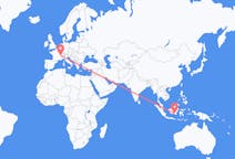 Flyg från Banjarmasin, Indonesien till Genève, Indonesien