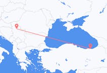 Lennot Trabzonista Belgradiin