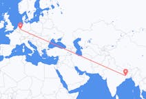 Vluchten van Durgapur, India naar Düsseldorf, Duitsland
