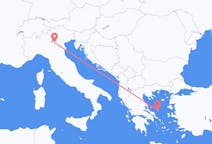 Fly fra Verona til Skíros