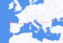Flights from Constanța, Romania to Santiago de Compostela, Spain