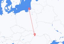 Fly fra Kaliningrad til Satu Mare
