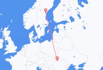 Fly fra Sundsvall til Baia Mare